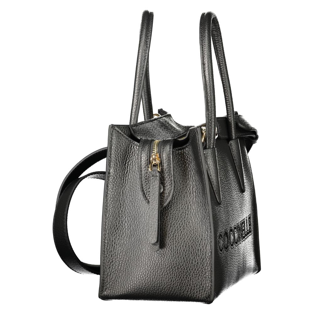 Coccinelle Handtasche aus Leder in Schwarz