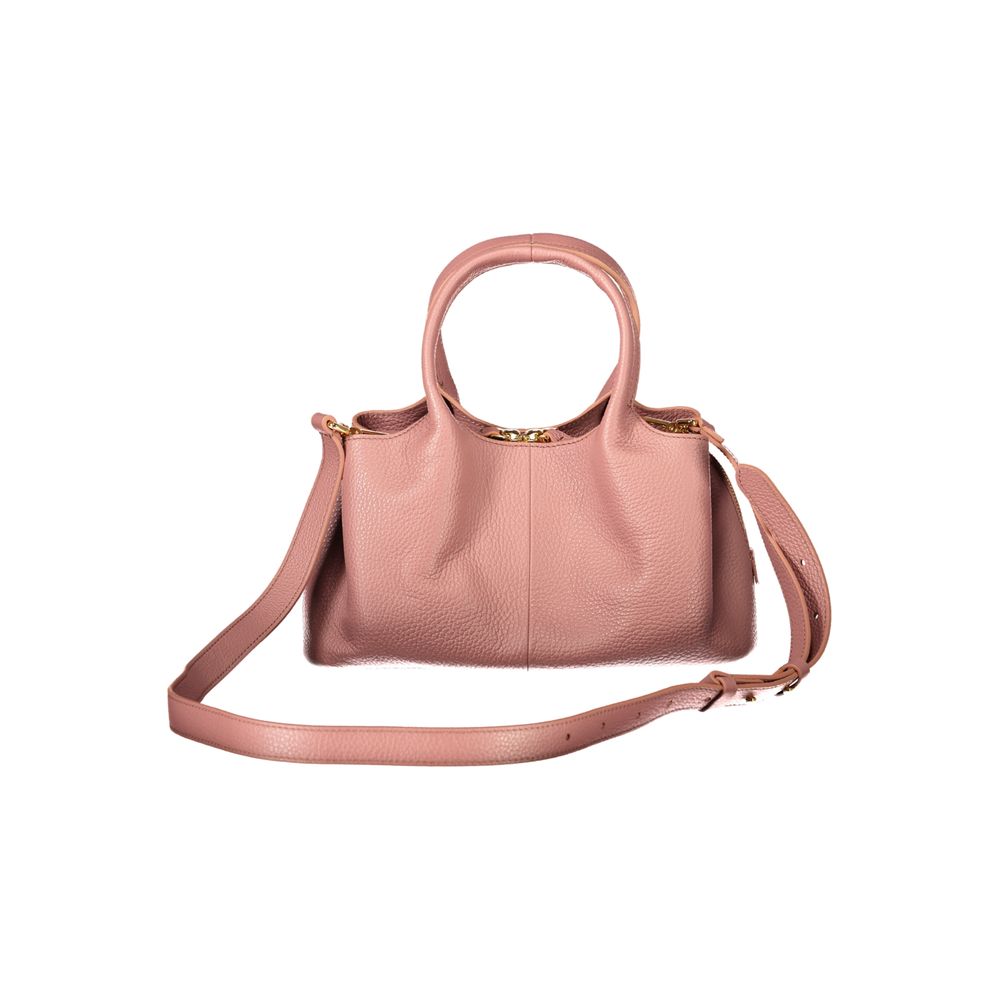 Coccinelle Handtasche aus Leder in Rosa