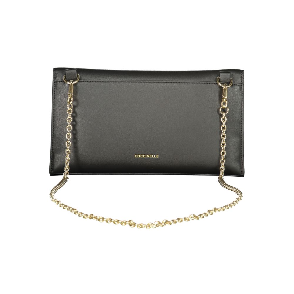 Coccinelle Handtasche aus Leder in Schwarz