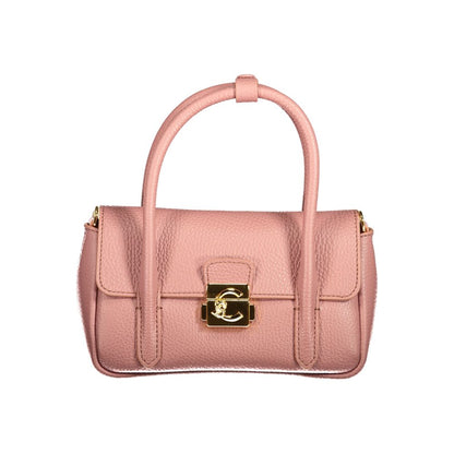 Coccinelle Handtasche aus Leder in Rosa
