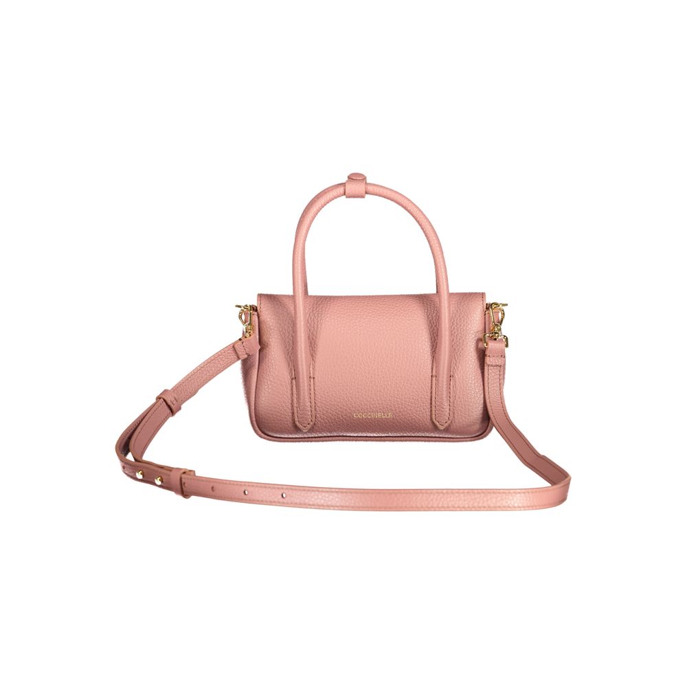 Coccinelle Handtasche aus Leder in Rosa