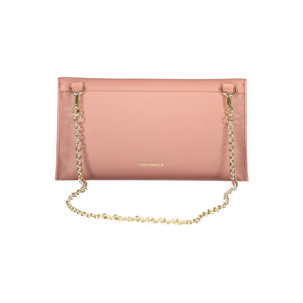 Coccinelle Handtasche aus Leder in Rosa