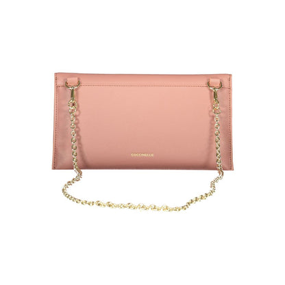 Coccinelle Handtasche aus Leder in Rosa