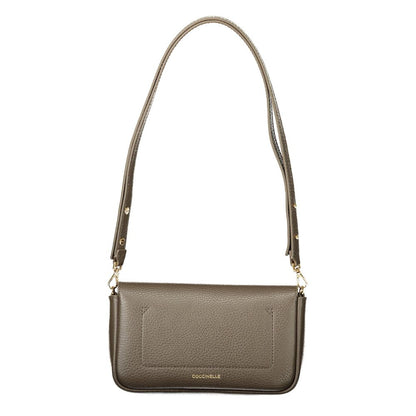 Coccinelle Handtasche aus Leder in Braun