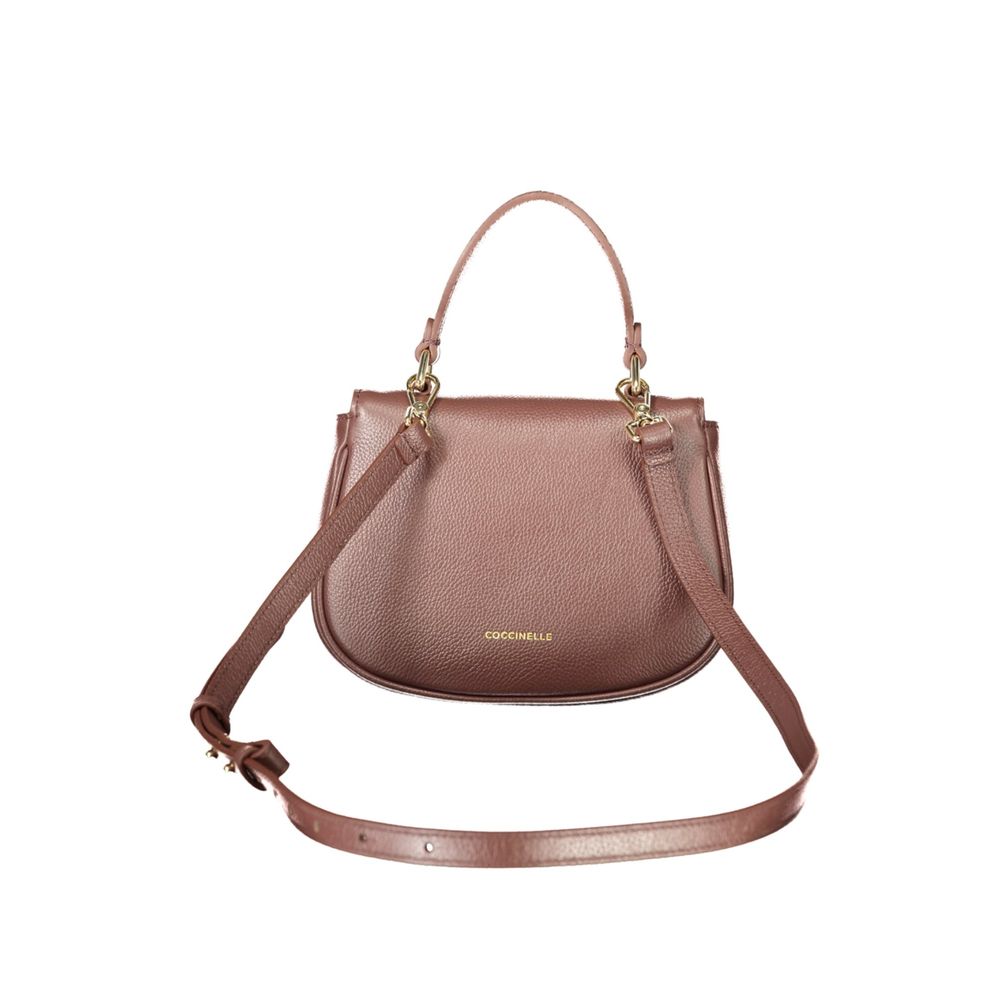 Coccinelle Handtasche aus Leder in Braun