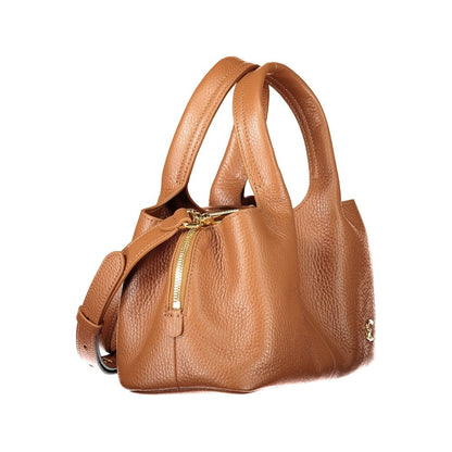 Coccinelle Handtasche aus Leder in Braun