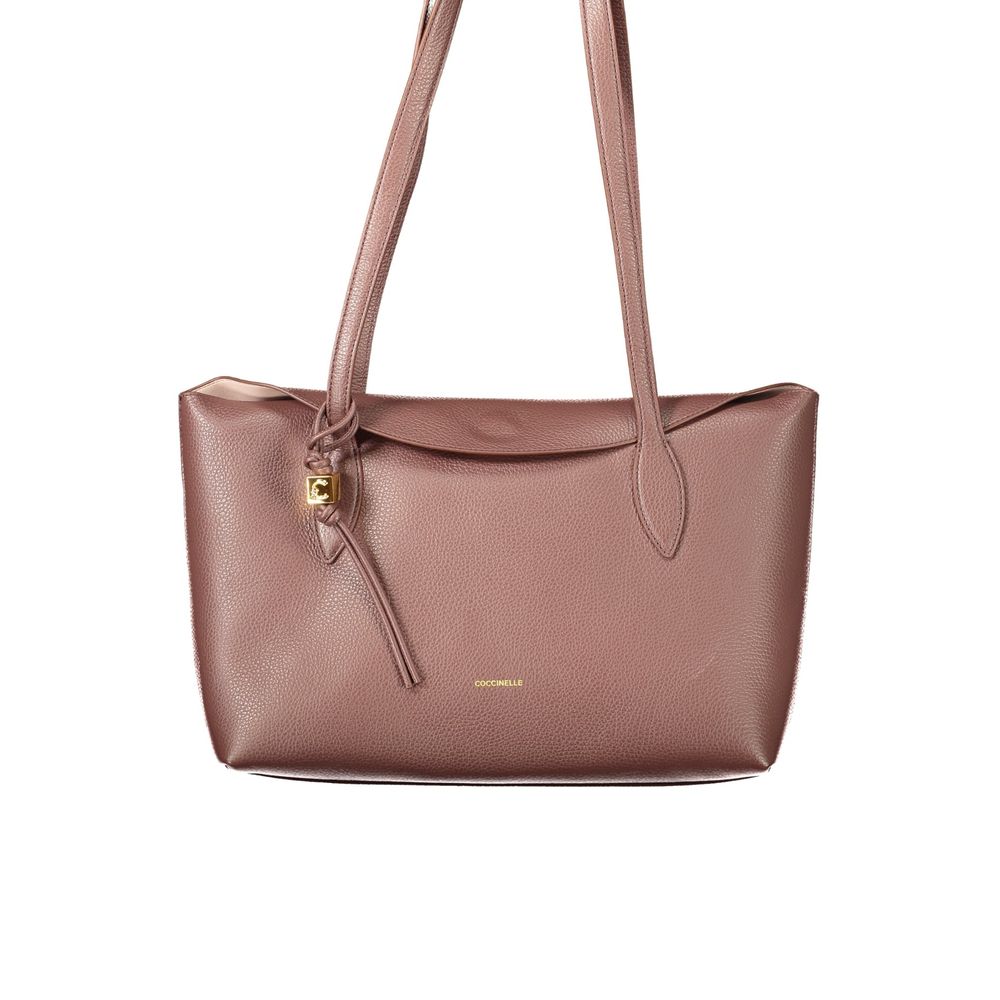 Coccinelle Handtasche aus Leder in Braun