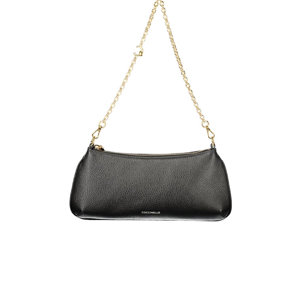 Coccinelle Handtasche aus Leder in Schwarz
