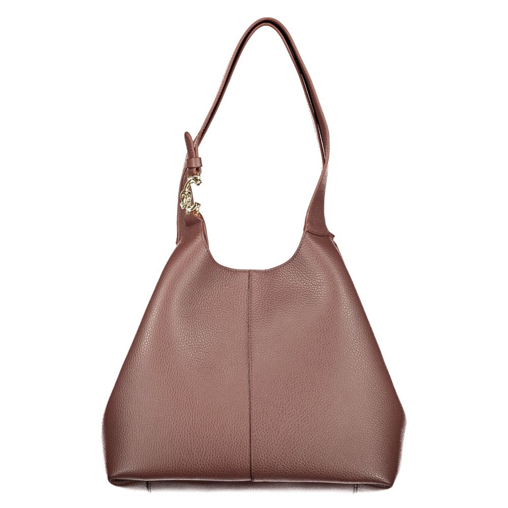 Coccinelle C-Easy Handtasche aus braunem Leder