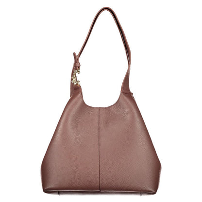 Coccinelle C-Easy Handtasche aus braunem Leder