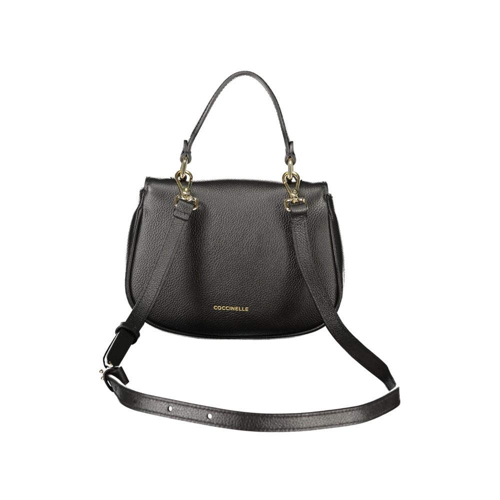 Coccinelle Handtasche aus Leder in Schwarz