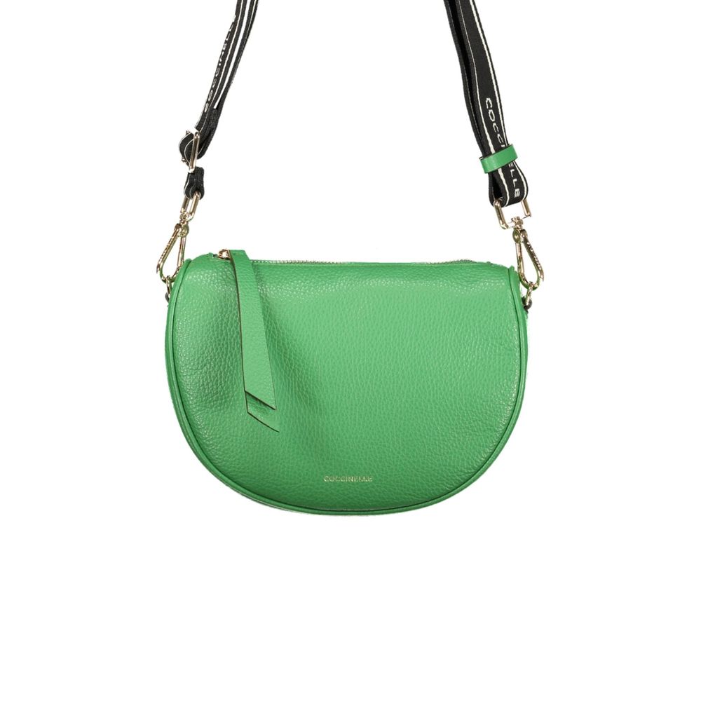Coccinelle Handtasche aus Leder in Grün