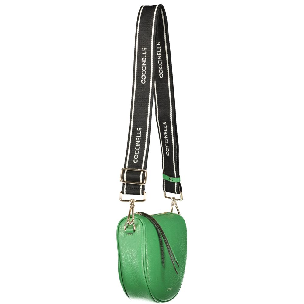 Coccinelle Handtasche aus Leder in Grün