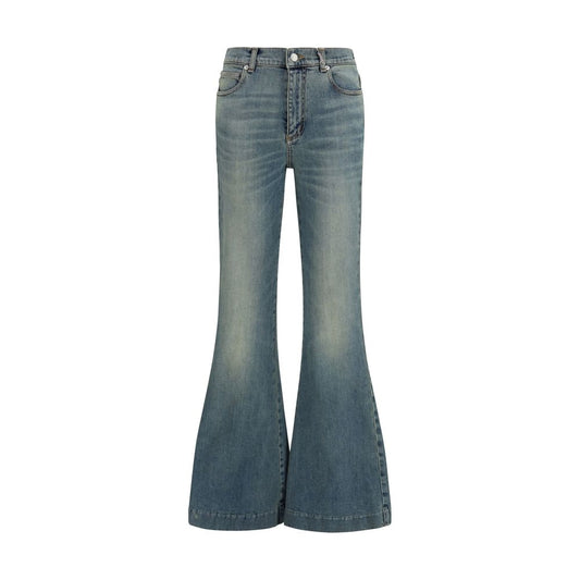 Alexander McQueen Jeans aus Baumwolle in Blau