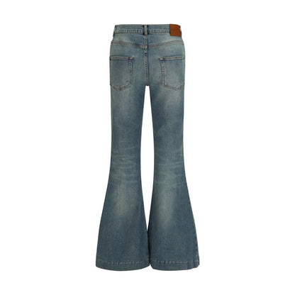 Alexander McQueen Jeans aus Baumwolle in Blau