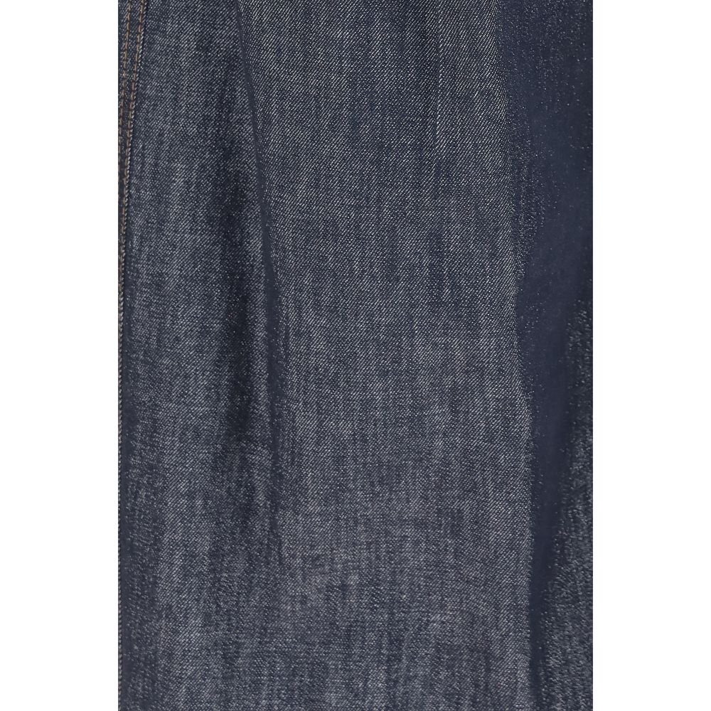Brunello Cucinelli Jeans aus Stoff in Blau