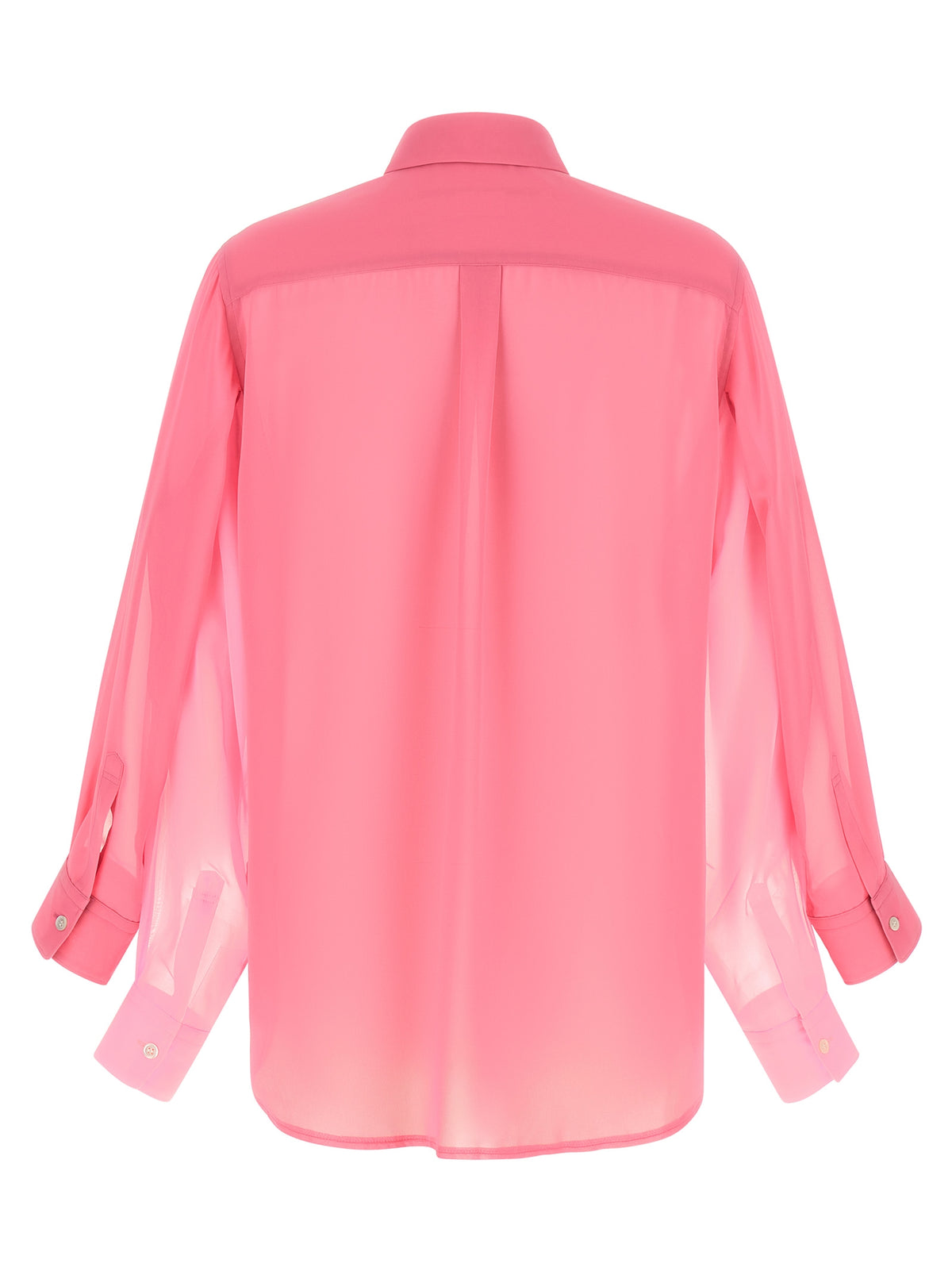 Comme Des Garçons Bluse aus Polyester in Rosa