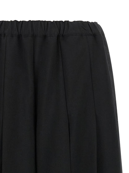 Comme Des Garçons Hose aus Wolle in Schwarz