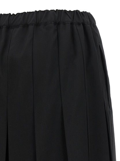 Comme Des Garçons Hose aus Wolle in Schwarz