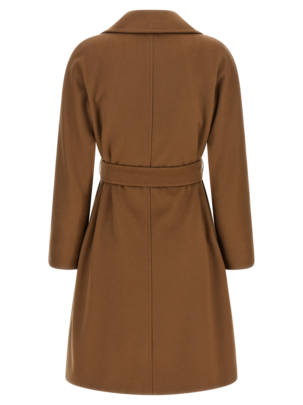 Max Mara Mantel aus Wolle in Beige