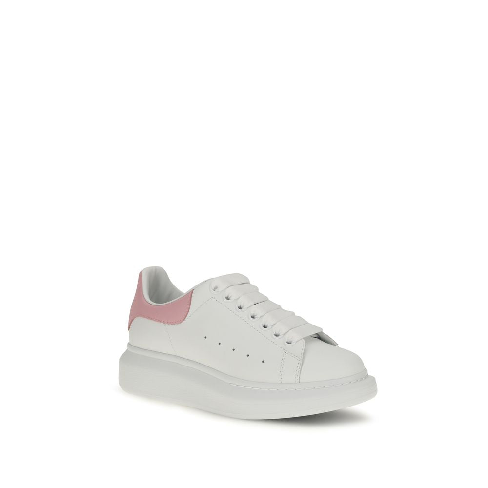 Alexander McQueen Sneaker aus Leder in Weiß