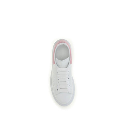 Alexander McQueen Sneaker aus Leder in Weiß