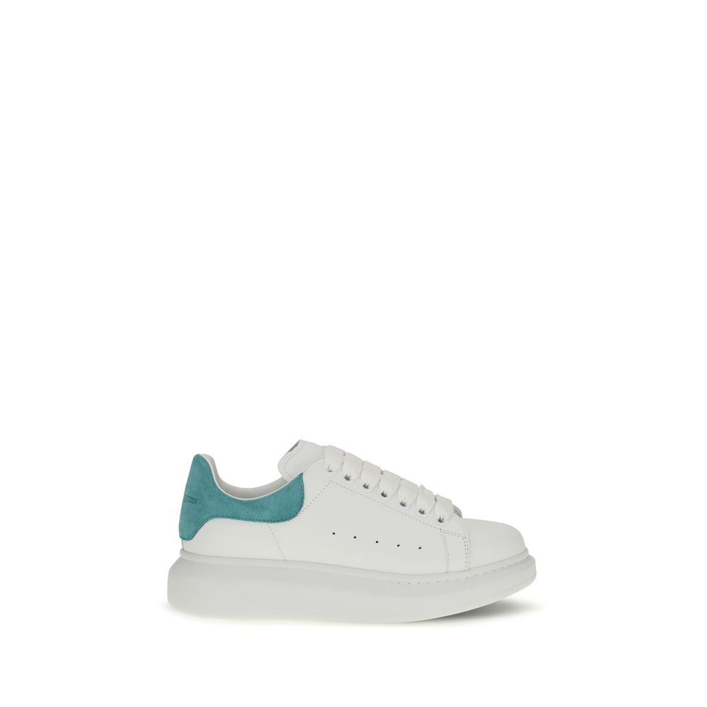 Alexander McQueen Sneaker aus Leder in Weiß