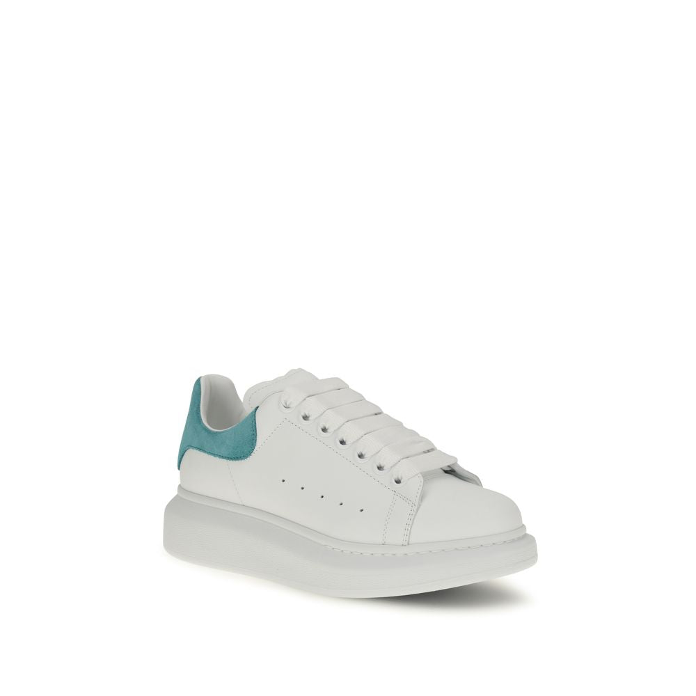 Alexander McQueen Sneaker aus Leder in Weiß