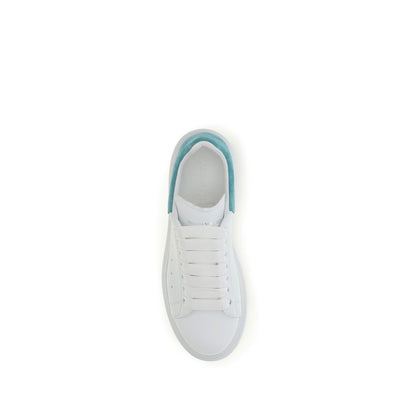 Alexander McQueen Sneaker aus Leder in Weiß