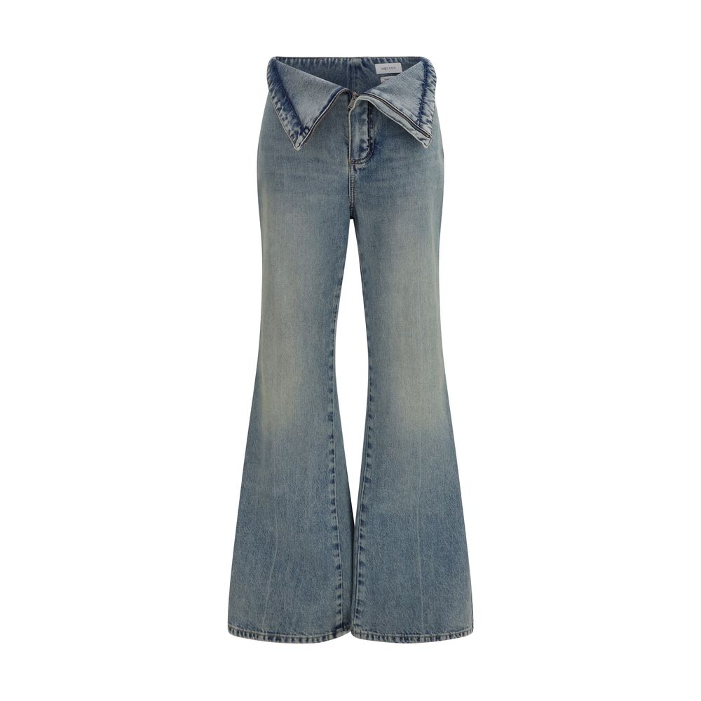Alexander McQueen Jeans aus Baumwolle in Blau