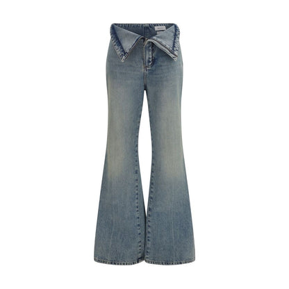 Alexander McQueen Jeans aus Baumwolle in Blau