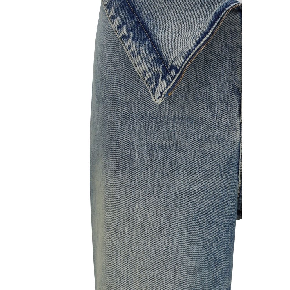 Alexander McQueen Jeans aus Baumwolle in Blau