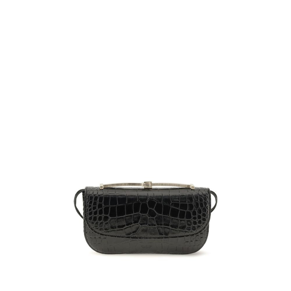 Tom Ford Schultertasche aus Leder in Schwarz