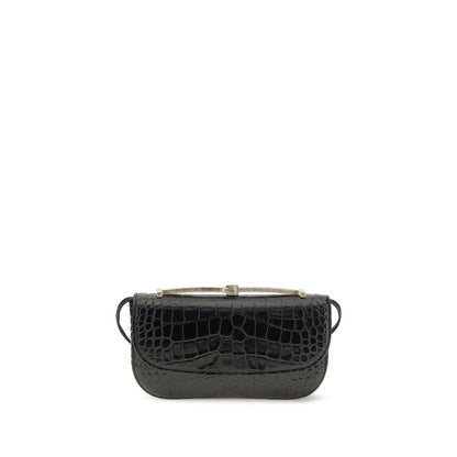 Tom Ford Schultertasche aus Leder in Schwarz