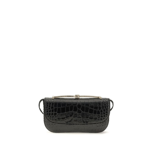 Tom Ford Schultertasche aus Leder in Schwarz