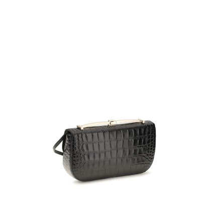 Tom Ford Schultertasche aus Leder in Schwarz