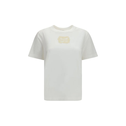 Alexander McQueen T-Shirt aus Baumwolle in Weiß