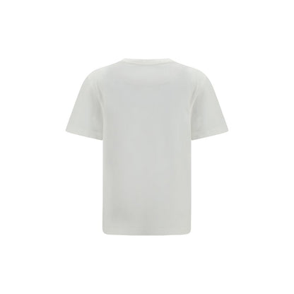 Alexander McQueen T-Shirt aus Baumwolle in Weiß
