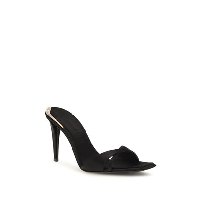 Giuseppe Zanotti Sandalen aus Leder in Schwarz