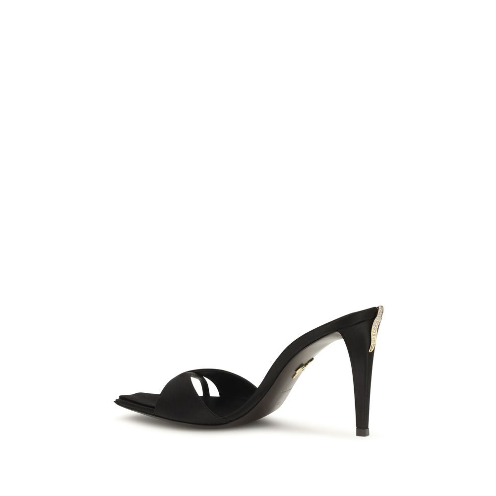 Giuseppe Zanotti Sandalen aus Leder in Schwarz