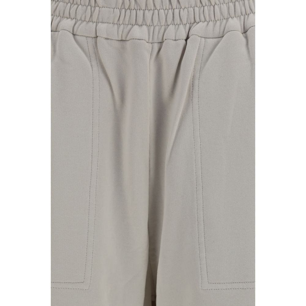Brunello Cucinelli Hose aus Baumwolle in Beige