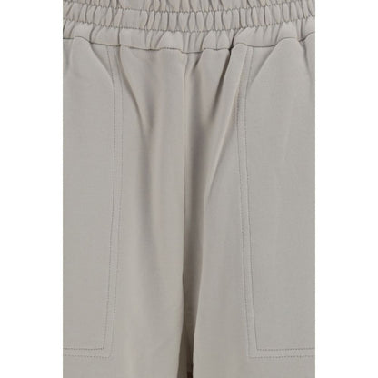 Brunello Cucinelli Hose aus Baumwolle in Beige