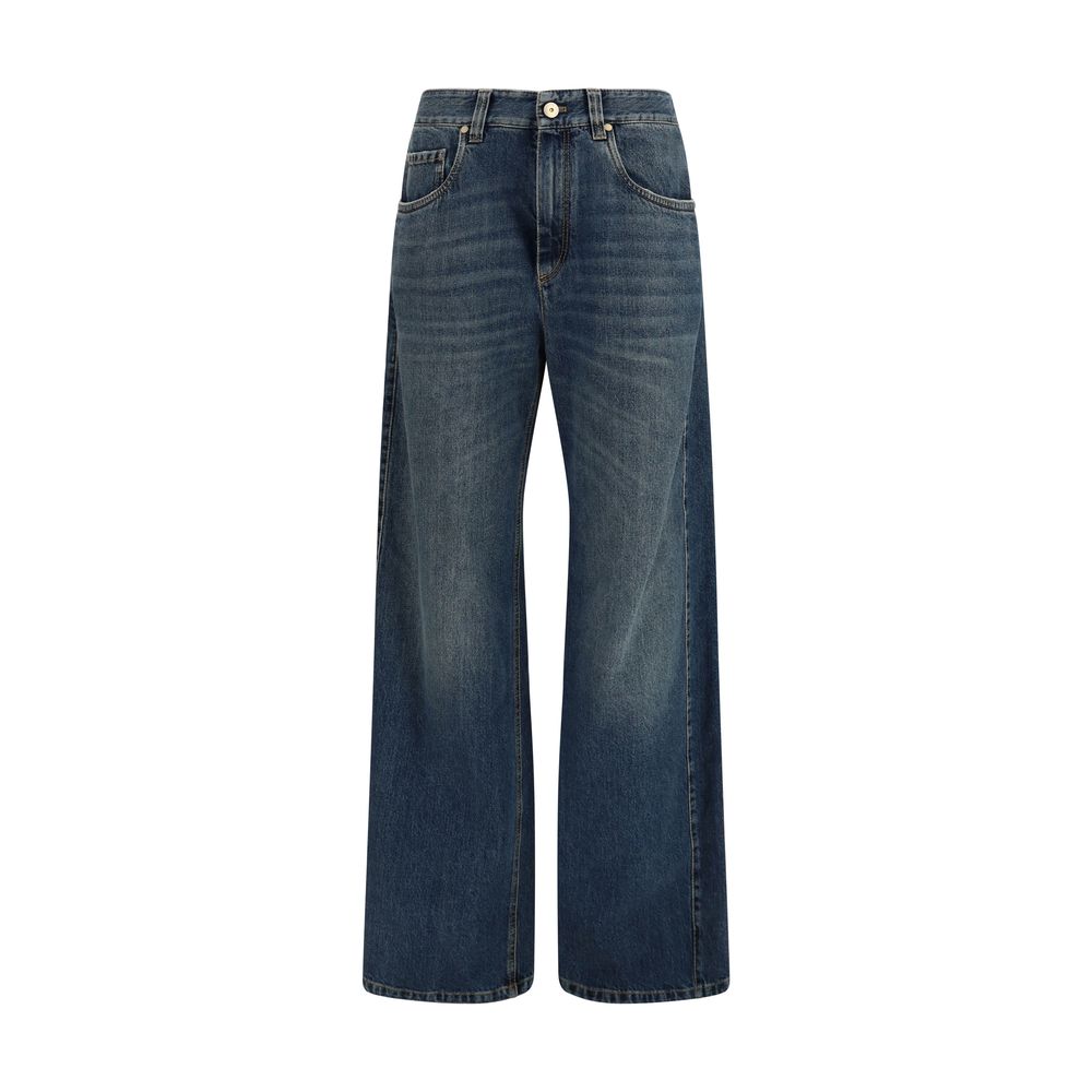 Brunello Cucinelli Jeans aus Baumwolle in Blau – Ansicht 1 | Arca Lucia