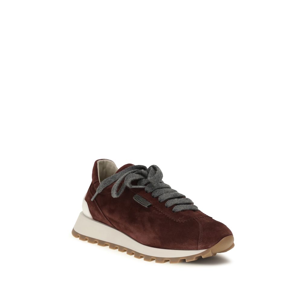 Brunello Cucinelli Sneaker aus Wildleder