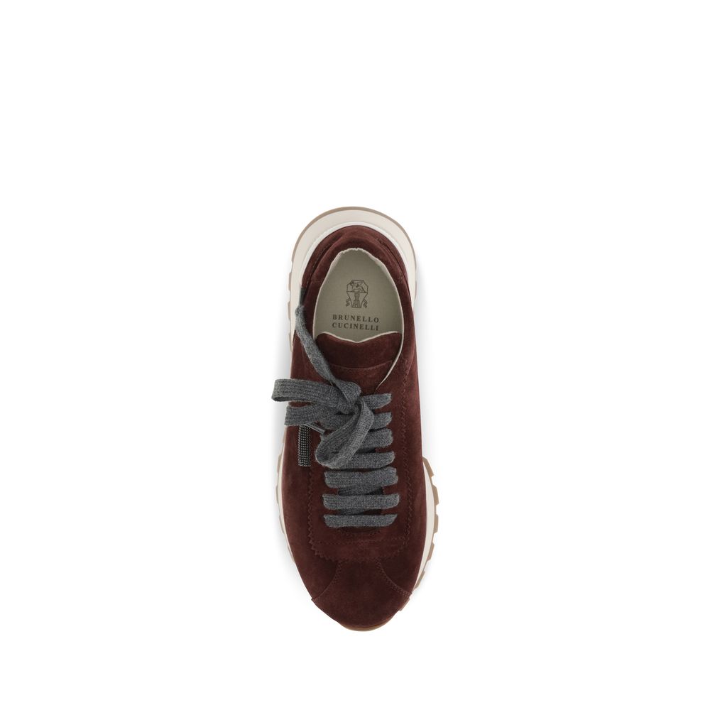 Brunello Cucinelli Sneaker aus Wildleder