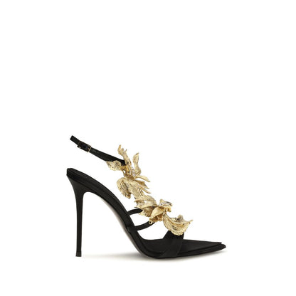 Giuseppe Zanotti Sandalen aus Leder in Schwarz