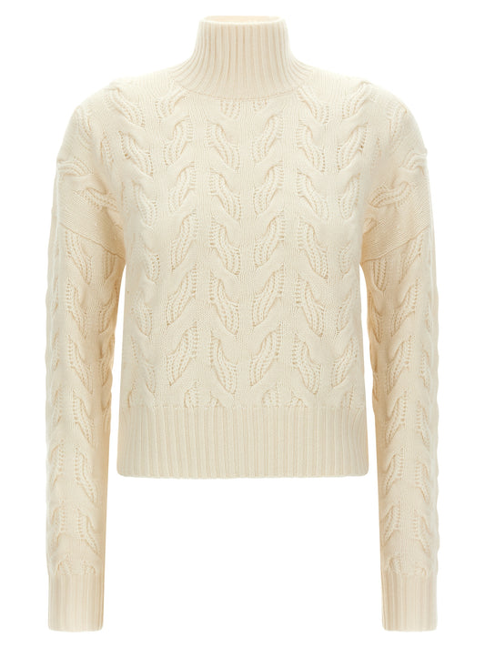 Max Mara Pullover aus Kaschmir in Weiß