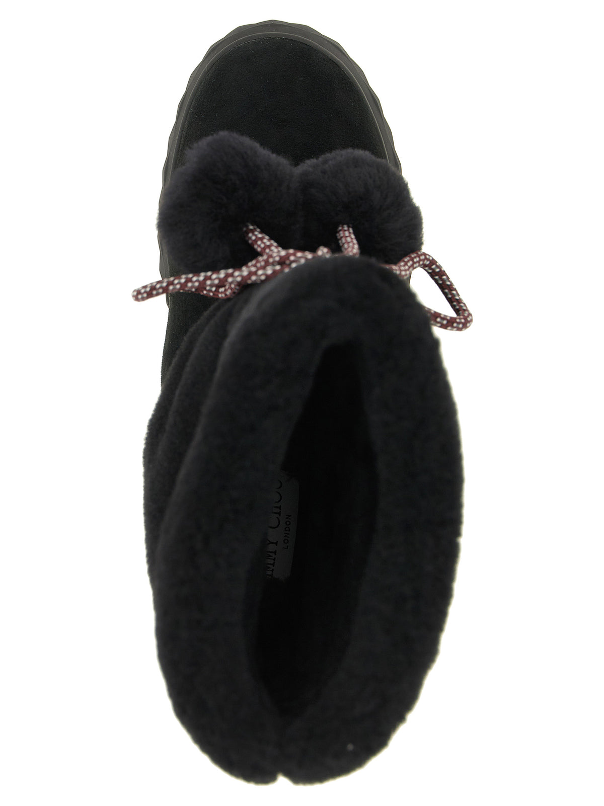 Jimmy Choo Stiefeletten aus Leder in Schwarz