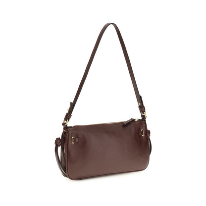 Chloé Schultertasche aus Leder in Rot