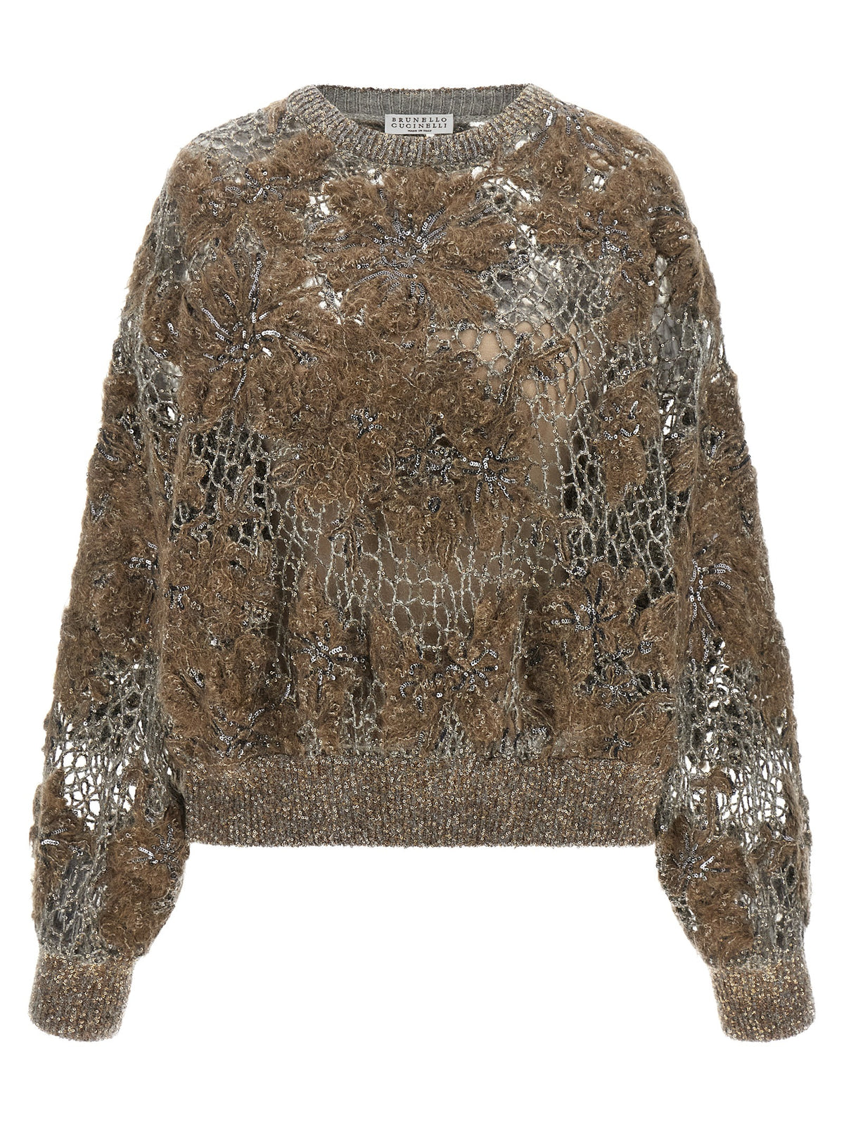 Brunello Cucinelli Jacke aus Wolle in Beige